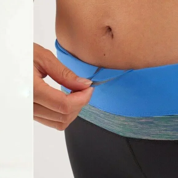 Lululemon Run Inspire Crops Size 6 Mesh Wee Are From Space Luxtreme Leggings - Picture 5 of 12